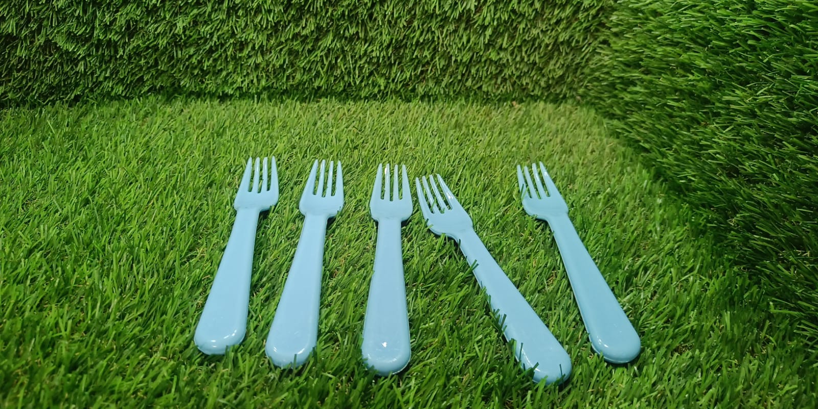 5895 Reusable Premium Heavy Weight Plastic Forks, Party Supplies, One Size, plastic 5pc Serving Fork Set for kitchen, Travel, Home (5pc) 5895 Reusable Premium Heavy Weight Plastic Forks, Party Supplies, One Size, plastic 5pc Serving Fork Set for kitchen, Travel, Home (5pc)